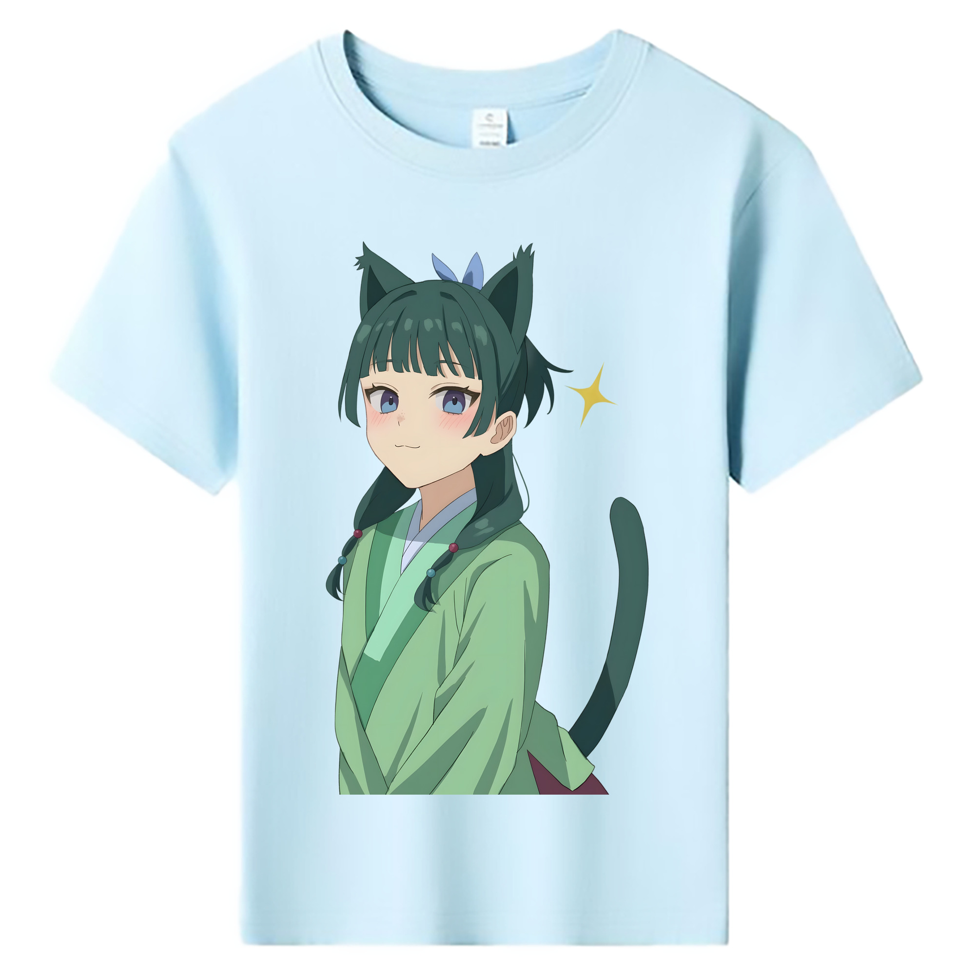（画像用） 薬屋のひとりごと The Apothecary Diaries 綿100％キッズTシャツ（フロントプリント）